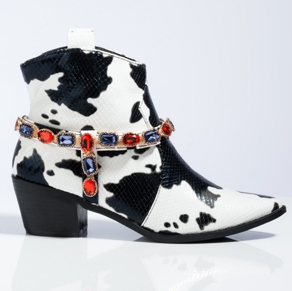 𝙇𝙖𝙨𝙩 𝙎𝙞𝙯 7💎🖤Gemstone Cowgirl Jewel Strap B - Picture 2 of 8